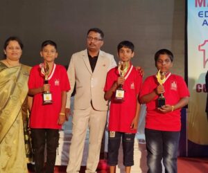 12th state leval Abacus competition Ichalkaranji WinnersHarshal 1stAnay 2ndViraj 2ndVedant 3rda (3)